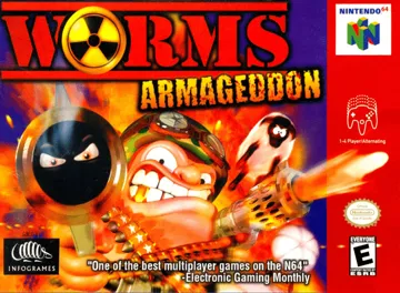 Worms Armageddon (USA) (En,Fr,Es) box cover front